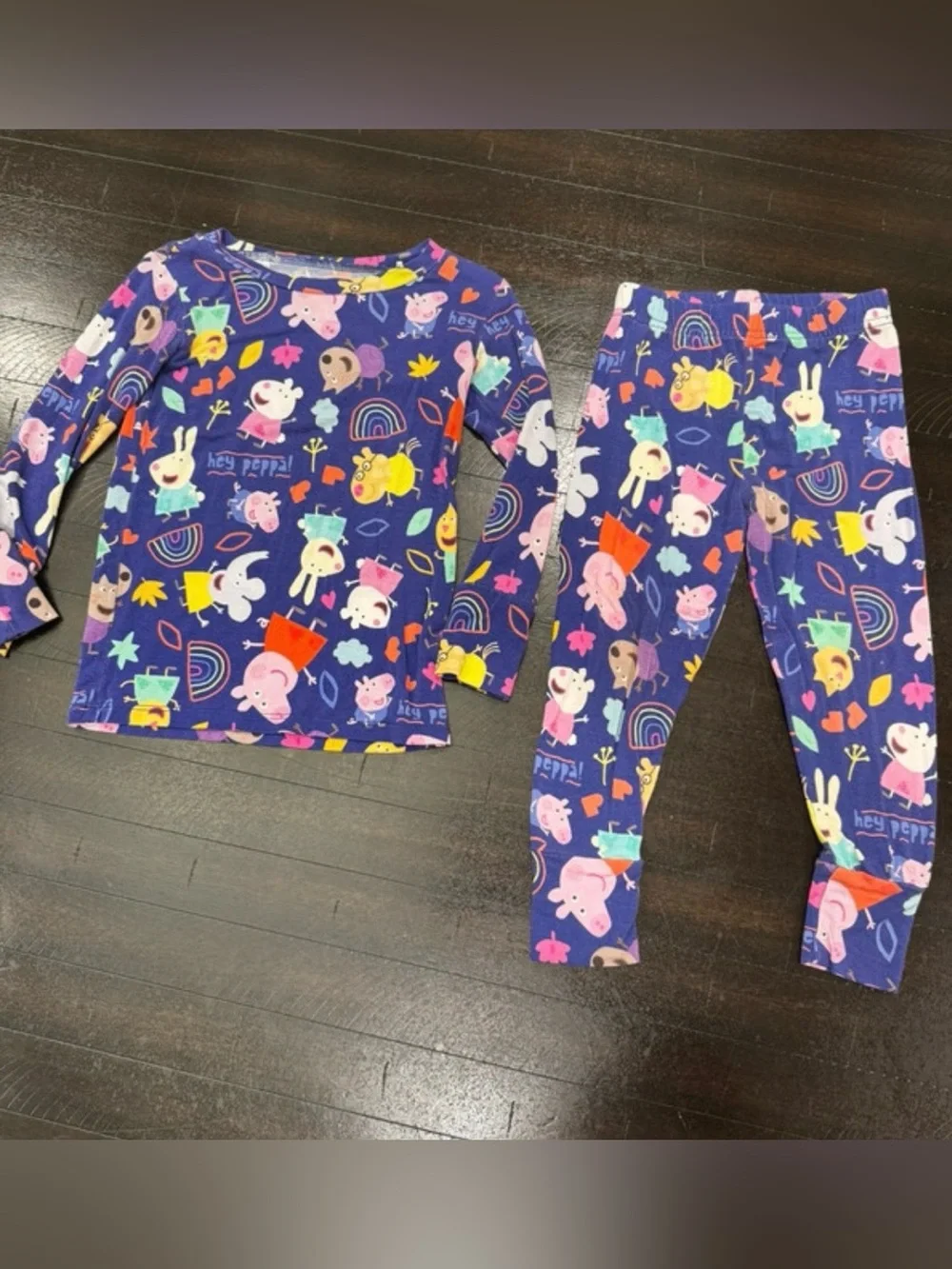 Bums & Roses Peppa Pig Size 2T PJs